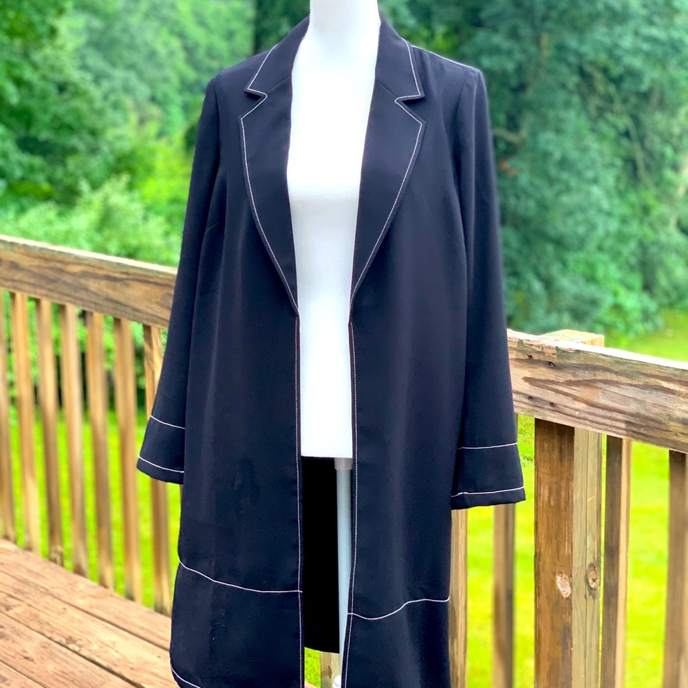 Black Alfani long blazer/jacket size M